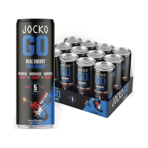 Jocko Fuel GO Energy Drink Nitro Pop 12oz Can 12PK