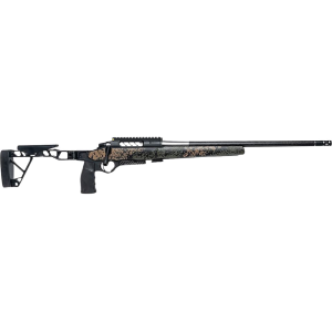Seekins Precision Havak Element M3 Hunter Bolt Action Rifle 300 Winchester Magnum 22" Carbon Fiber Threaded Barrel Black Frame Woodland Pistol Grip