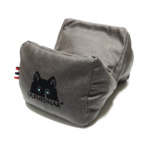 Ulfhednar Kuddi Shooting Rest Bag SpexLite Heavyweight Competition Sand Fill Waxed Cordura Wolf Gray