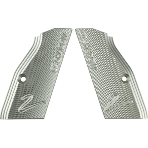 CZ Pistol Grip for Shadow 2 Short Aluminum Silver