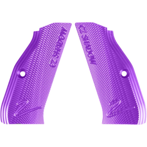 CZ Pistol Grip for Shadow 2 Long Aluminum Purple