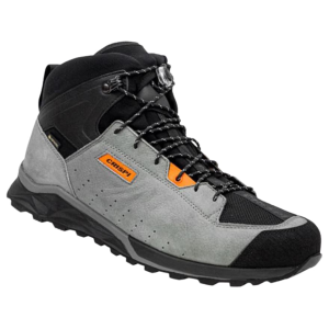 Crispi Boots Men's Attiva Mid GTX 7" Waterproof Hiking Boots Leather Gray 8.5 D
