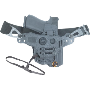 Henry Holsters Ember with Phlster Enigma IWB Holster Right Hand Glock 17, 19, 19x, 22, 23, 31, 32, 33, 34, 35, 45,47, 49 with Streamlight TLR-7 HLX Boltaron Black