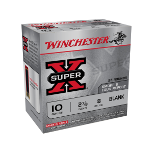 Winchester Super-X Black Powder Blank 10 Gauge Ammo 2-7/8" Blank Box of 25