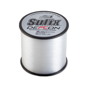 Sufix Defcon FC Copolymer Monofilament Fishing Line 10lb 300yd Clear