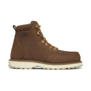 Danner Men's Cedar River Moc 6" Waterproof Aluminum Toe Work Boots Leather Brown 7.5 D