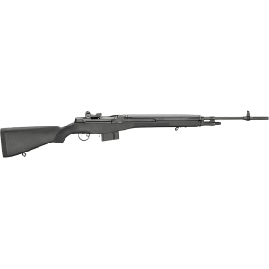 Springfield Armory M1A Loaded Semi Automatic Rifle 308 Winchester 22" Carbon Steel Threaded Barrel Blued Frame Black Fixed Stock