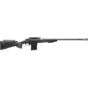 Browning X-Bolt 2 Target Competition Lite Bolt Action Rifle 308 Winchester 24" Carbon Fiber Threaded Barrel Matte Blued Frame Gray Adjustable Comb Stock