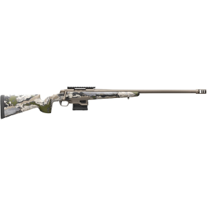 Browning X-Bolt 2 Hell's Canyon McMillan LR Bolt Action Rifle 7mm Remington Magnum 26" Fluted Smoked Bronze Cerakote Threaded Barrel Smoked Bronze Cerakote Frame OVIX Precision Stock