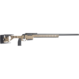 Seekins Precision Havak HIT PRO M3 Bolt Action Rifle 6.5 PRC 24" Matte Threaded Barrel Black Frame Flat Dark Earth Pistol Grip