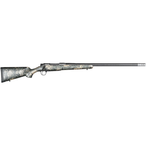Christensen Arms Ridgeline FFT Bolt Action Rifle 7mm-08 Remington 20" Carbon Fiber Threaded Barrel Stainless Frame Green and Black/Tan Field Stock
