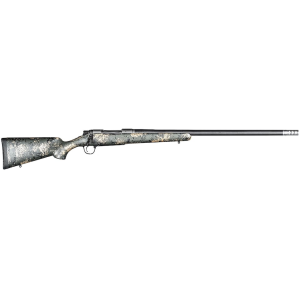 Christensen Arms Ridgeline FFT Bolt Action Rifle 270 Winchester 20" Carbon Fiber Threaded Barrel Stainless Frame Green and Black/Tan Field Stock