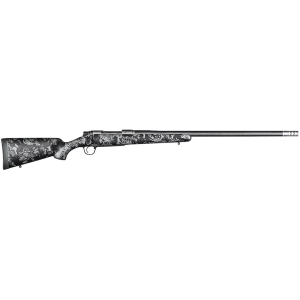 Christensen Arms Ridgeline FFT Bolt Action Rifle 26 Nosler 22" Carbon Fiber Threaded Barrel Stainless Frame Black/Gray Field Stock