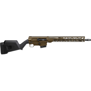 CMMG DISSENT Br4 Semi Automatic Rifle 22 Advanced Rifle Cartridge (22 ARC) 16.1" Black Threaded Barrel Midnight Bronze Frame Midnight Bronze Field Stock