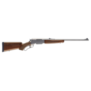 Browning BLR Lightweight Lever Action Rifle 243 Winchester 20" Stainless Threaded Barrel Stainless Frame Walnut Pistol Grip