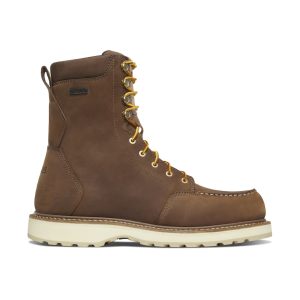 Danner Men's Cedar River Moc 8" Waterproof Aluminum Toe Work Boots Leather Brown 14 EE