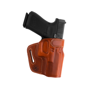 Galco Thunderclap Outside the Waistband Holster Right Hand Sig Sauer M17, P320 Full Size Leather Tan - Galco