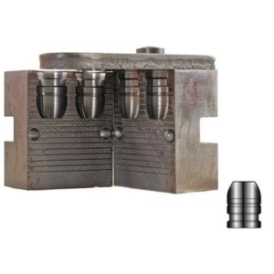 Lyman 2 Cavity Bullet Mold 427666 44-40 WCF (428 Diameter) 200 Grain Flat Nose Bevel Base