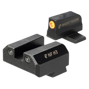 Night Fision Optic Height Night Sight Set for Springfield Echelon with RMR, 507c Orange Front