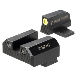 Night Fision Optic Height Night Sight Set for Springfield Echelon with RMR, 507c Yellow Front