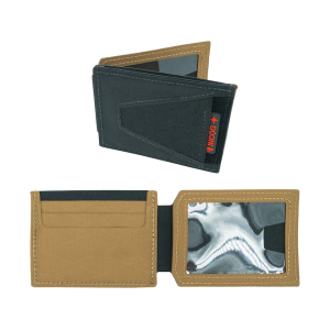 Haley Strategic Incog Wallet With Toor Snake Doctor G-10 Push Dagger Coyote Tan/Black