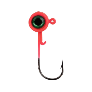 ACC Crappie Stix Big Eye 1/24oz Round Ball Jighead Pink