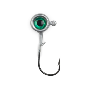 ACC Crappie Stix Big Eye 1/24oz Round Ball Jighead Silver