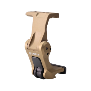 Unity Tactical FAST FTC OMNI Red Dot Magnifier Mount Aluminum Flat Dark Earth