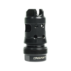 LANTAC Dragon Muzzle Brake with Dead Air Xeno Mount 9mm 1/2"-28 Thread AR-15