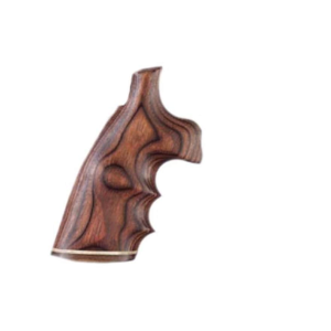 Hogue Fancy Hardwood Grips with Accent Stripe, Finger Grooves and Contrasting Butt Cap for Ruger Super Blackhawk Rosewood Laminate