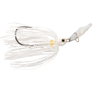 Strike King Rattling Thunder Cricket Bladed Jig White 3/8 oz