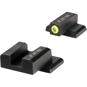 Night Fision Night Sight Set for Smith & Wesson Bodyguard 2.0 Yellow Front Blank Rear