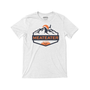 MeatEater Men's Soar Above Short Sleeve Crew Neck T Shirt White Medium
