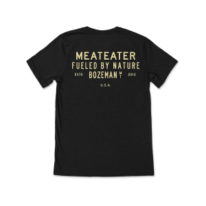 MeatEater Men's BZN Seal 2.0 Short Sleeve Crew Neck T Shirt Charcoal Heather 2XL
