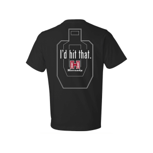 Hornady Men's Hit That Short Sleeve Crew Neck T Shirt Black 2XL