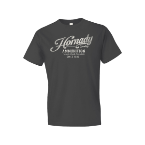 Hornady Men's Vintage Script Short Sleeve Crew Neck T Shirt Tar 2XL