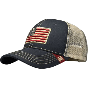 Hornady Men's H Flag Trucker Hat Navy One Size Fits Most