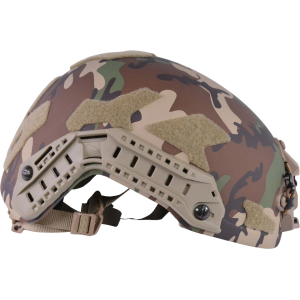 Ops-Core Fast SF Gen II High Cut Ballistic Helmet System M81 Woodland 2XL
