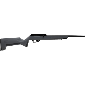 Savage Arms RXR22 Semi Automatic Rifle 22 Long Rifle 16.5" Matte Threaded Barrel Black Frame Gun Metal Gray Field Stock
