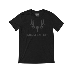 MeatEater Men's Primary Logo Short Sleeve Crew Neck T Shirt Black Large