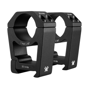 Vortex Optics Sport 1" Scope Rings Matte Black Extra High