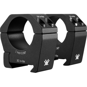 Vortex Optics Sport 1" Scope Rings Matte Black Medium