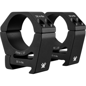Vortex Optics Sport 30mm Scope Rings Matte Black High