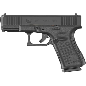 Glock 19 V 9mm Luger Pistol 4.02" Barrel 10+1 Round Black