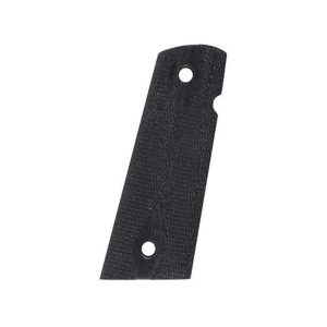 Hogue Fancy Hardwood Grips for 1911 Government, Commander with Extended Magwell Checkered Ebony
