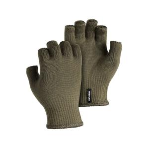 Kifaru Men's Merino Fingerless Gloves Ranger Green One Size Fits Most