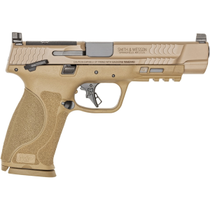 Smith & Wesson M&P9 M2.0 9mm Luger Pistol 5" Barrel 17+1 Round Flat Dark Earth
