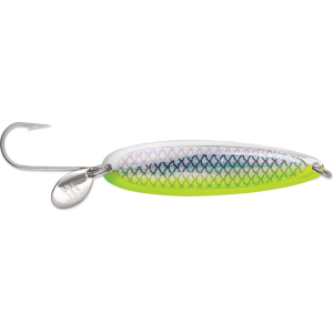 Luhr-Jensen Coyote Spoon 5" Chrome/Chartreuse Reflex