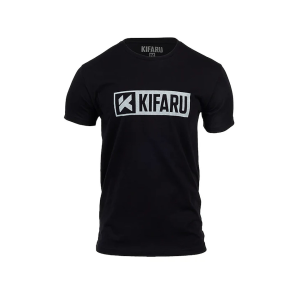 Kifaru Men's Logo Short Sleeve Crew Neck T Shirt Black XL