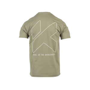 Kifaru Men's Staple Short Sleeve Crew Neck T Shirt Olive Large
